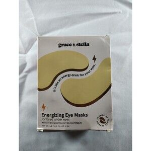 Grace and Stella, Energizing Eye Masks for Tired Under Eyes, 24 pairs